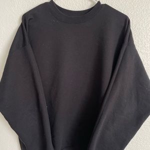 Black Crew Neck